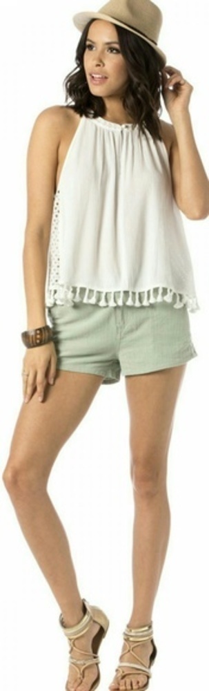 Miss Me Mint Embroidered Shorts
Mint Embroidered S